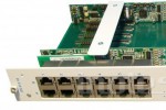 Amux 32P rack card